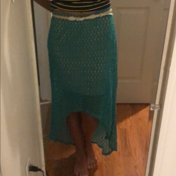 Sanctuary clothing high low skirt with belt - Picture 3 of 4